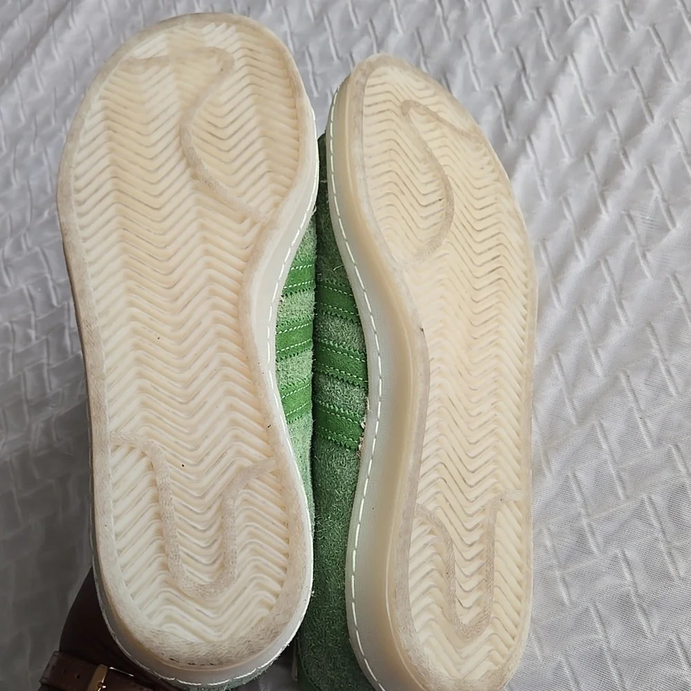 Adidas Men Campus 80s Crop Green Sneakers